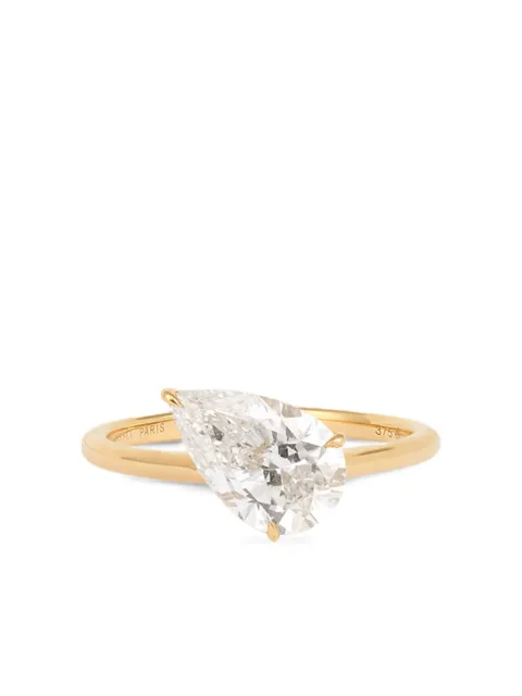 Persée 9CT yellow gold Iris diamond ring Gold R100648YG