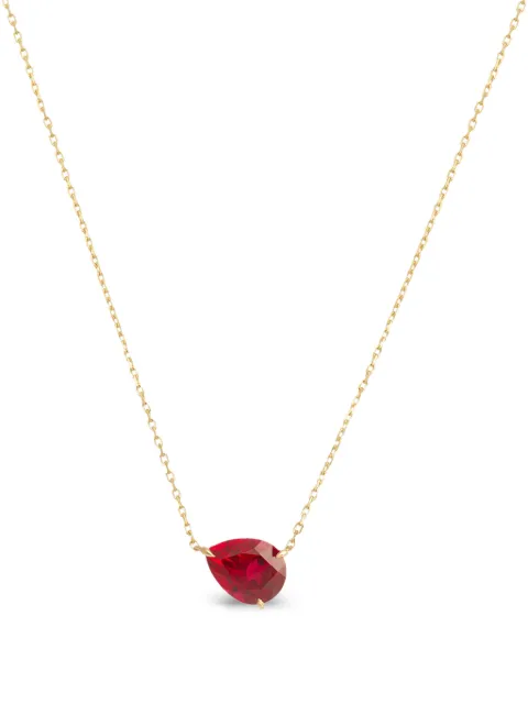 Persée 9CT yellow gold Iris ruby necklace Gold N12580RUYG