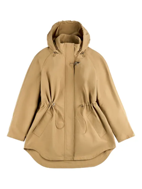Fay hooded parka coat Neutrals NAW15523120YDR
