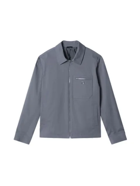 FENDI zip-up pocket jacket Neutrals FW1393AUVI