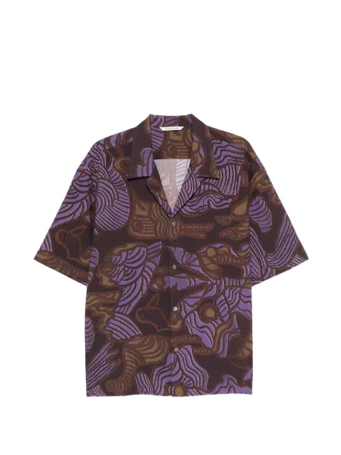 A Kind of Guise Samata printed shirt Brown 165613663