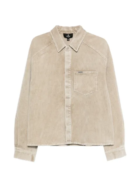 Represent Sierra patch-pocket shirt Neutrals MLM100460