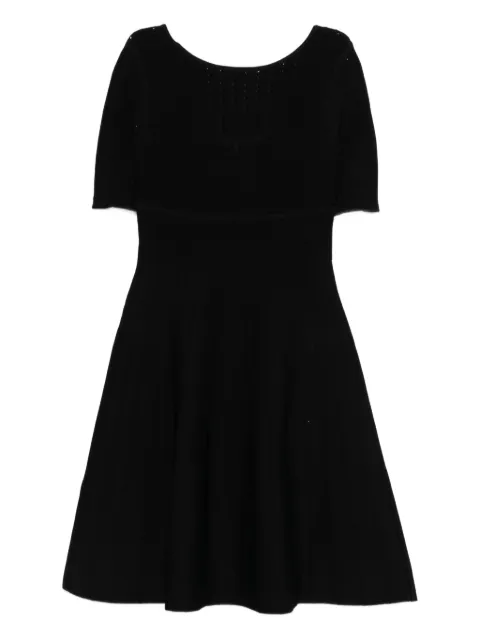 Hervé Léger Short sleeve dress Black DFP8562703
