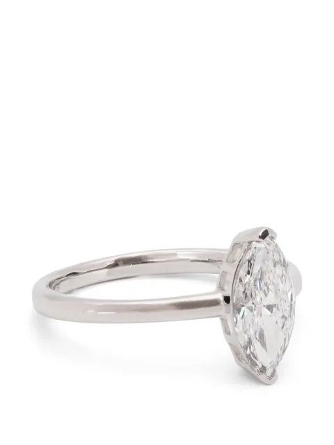 Persée diamond ring Silver R9894701WG