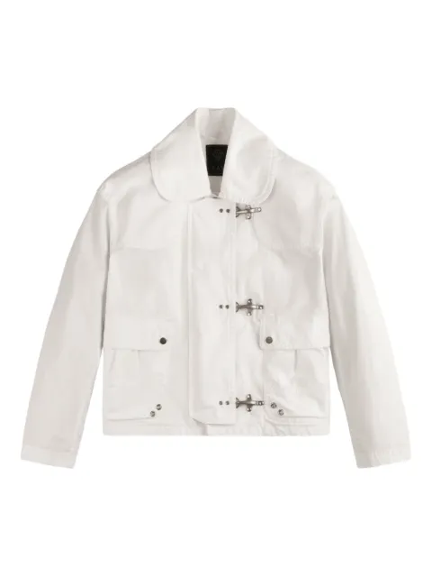 Fay buttoned jacket White NAW1152380TZB4B004