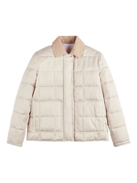Fay quilted jacket Neutrals NAW22523330YDV