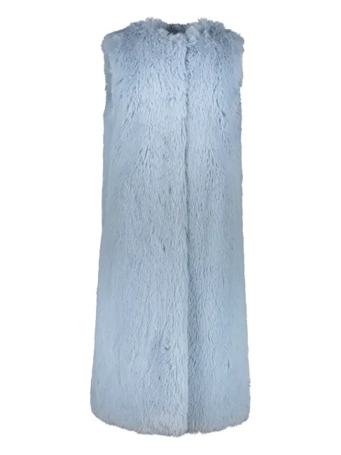 Herno faux-fur gilet Blue GC000413D12520