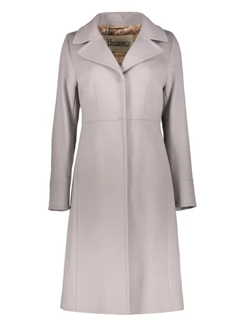 Herno single-breasted coat Grey CA000489D33313