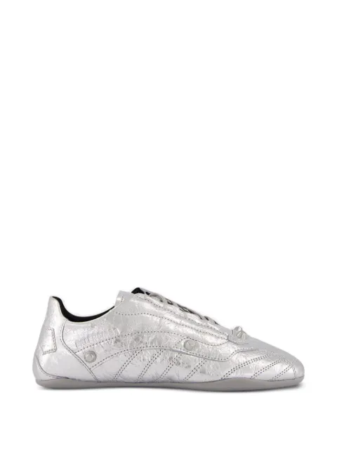 Balenciaga City metallic studded sneakers Silver 856693WZCYL