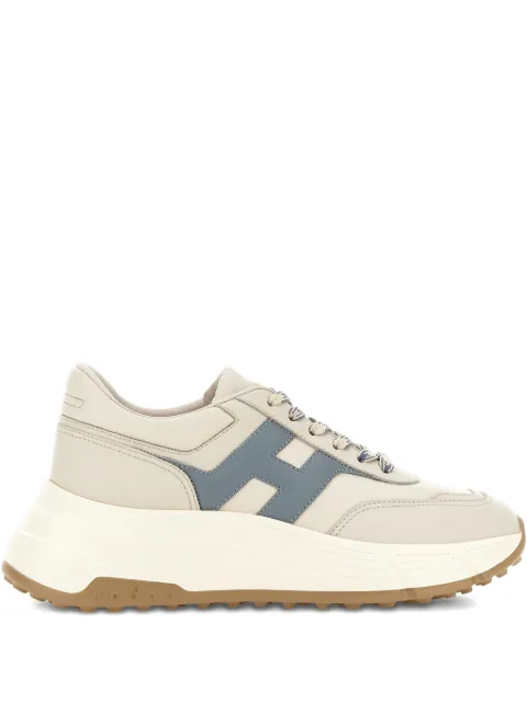 Hogan Hi-Fi leather sneakers Neutrals HXW6690FR30UAI