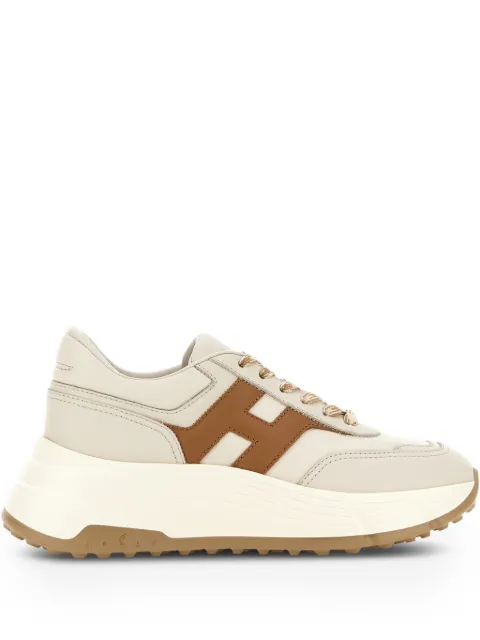 Hogan Hi-Fi leather sneakers Neutrals HXW6690FR30UAI