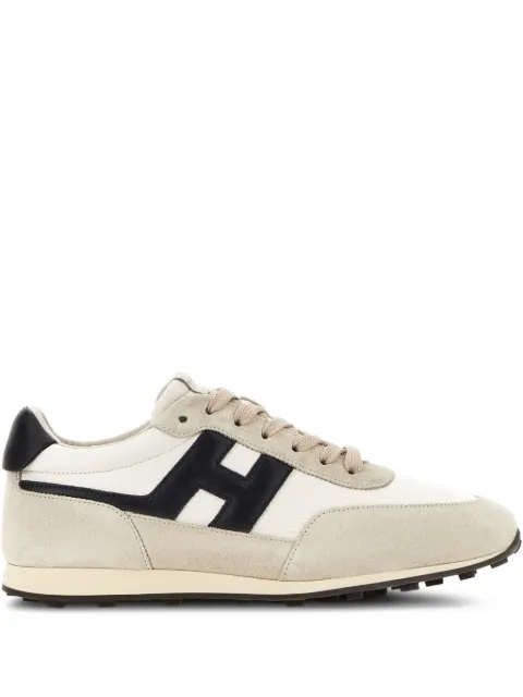 Hogan H699 logo-patch sneakers Neutrals HXM6990GA00UWR