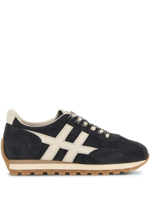 Hogan H671 86ER lace-up fastening sneakers Blue HXW7010FP0CUHO