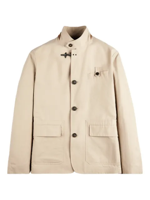 Fay buttoned jacket Neutrals NAM42520570XLZ