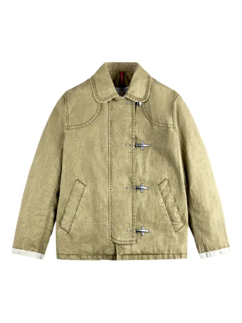 Fay 4 Ganci Archive toggle-fastening jacket Neutrals MAM1352101TZD2