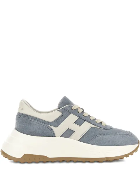 Hogan Hi-Fi leather sneakers Blue HXW6690FR30UL6