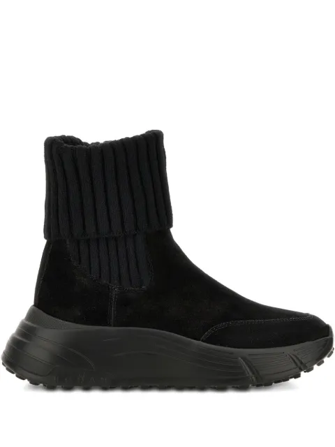 Hogan 65mm H669 ribbed Chelsea boots Black HXW6690FX90BYE