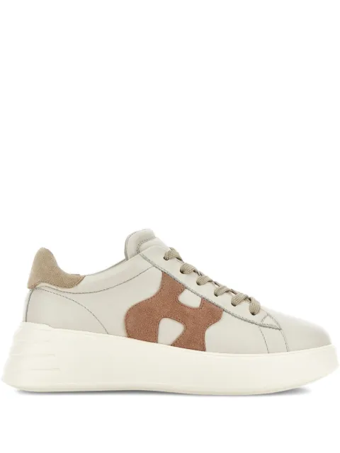 Hogan Rebel leather sneakers Neutrals HXW5620DN61N1M