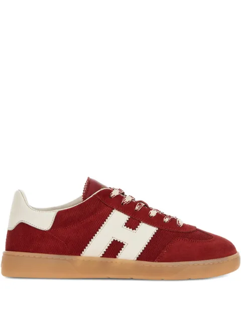 Hogan Cool suede sneakers Red HXW6470FB60UWX496N