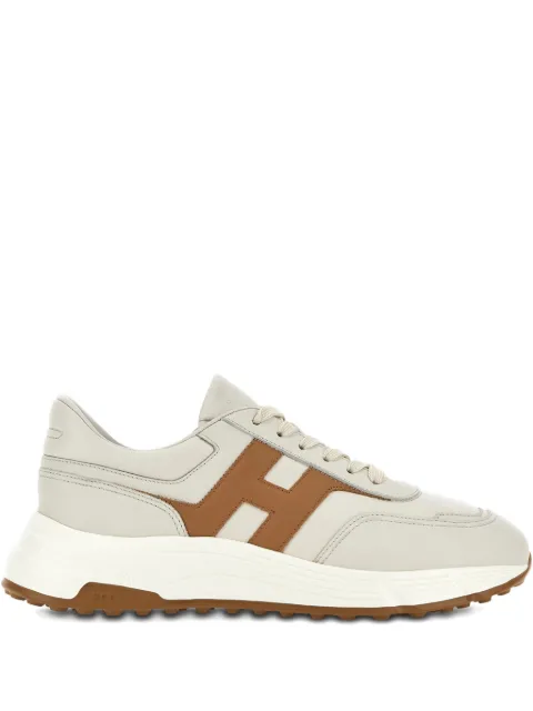 Hogan logo-appliqué sneakers Neutrals HXM5630FR30UAI
