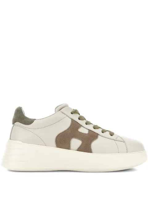 Hogan Rebel leather sneakers Neutrals HXW5620DN61N1M