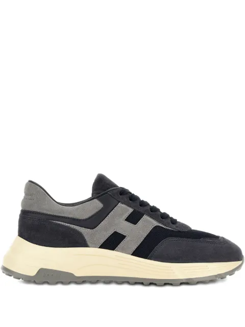 Hogan Hyperlight leather sneakers Blue HXM5630FR30V5Q