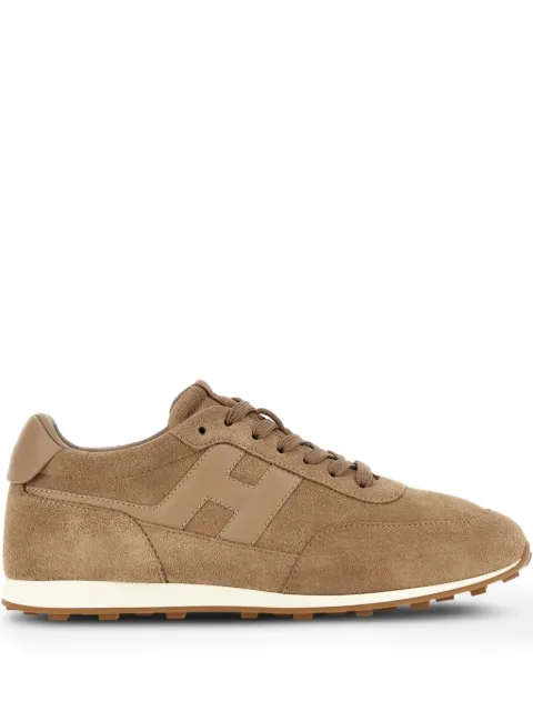 Hogan Athletic suede sneakers Brown HXM6990GA00UHK