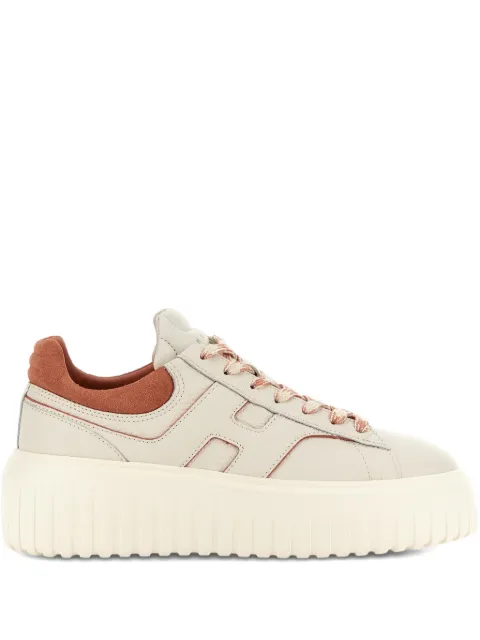 Hogan H-Stripes platform sneakers Neutrals HXW6450FE93UXI