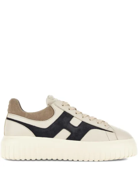 Hogan H-Stripes platform sneakers Neutrals HXM6450FE91UXI