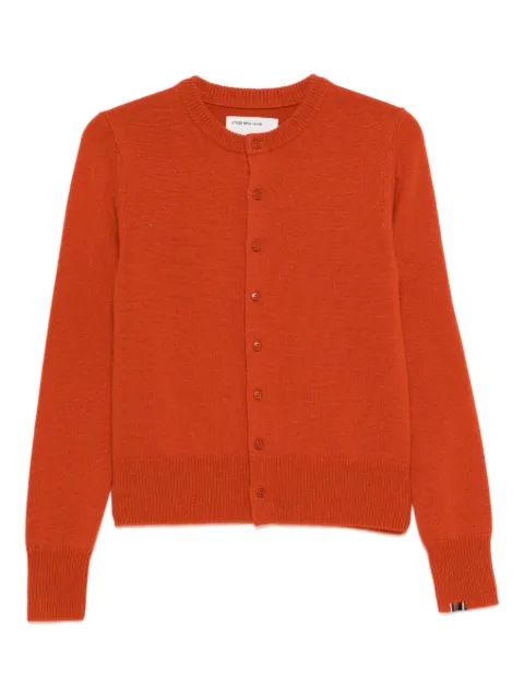 extreme cashmere buttoned cardigan Orange N435LITTLELAMB