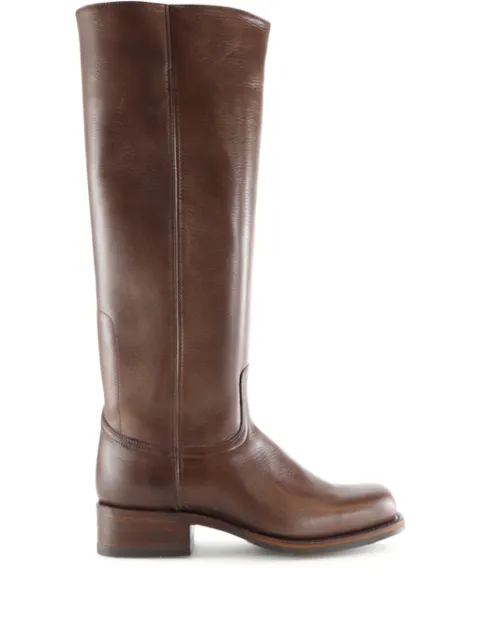 Notabene 30mm Achilla leather boots Brown ACHILLA