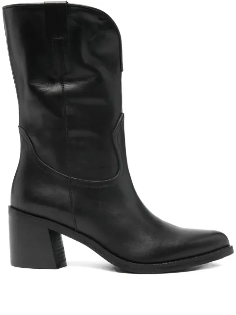 paola parisi 65mm block-heel boots Black 8695