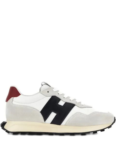 Hogan H601 logo-appliqué panel sneakers White HXM6010EH41UXB