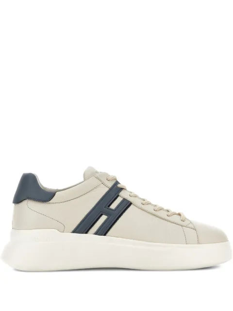 Hogan H580 leather low-top sneakers Neutrals HXM5800DV42U