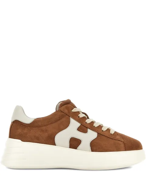 Hogan Rebel platform sneakers Brown HXW5620DN61UHO