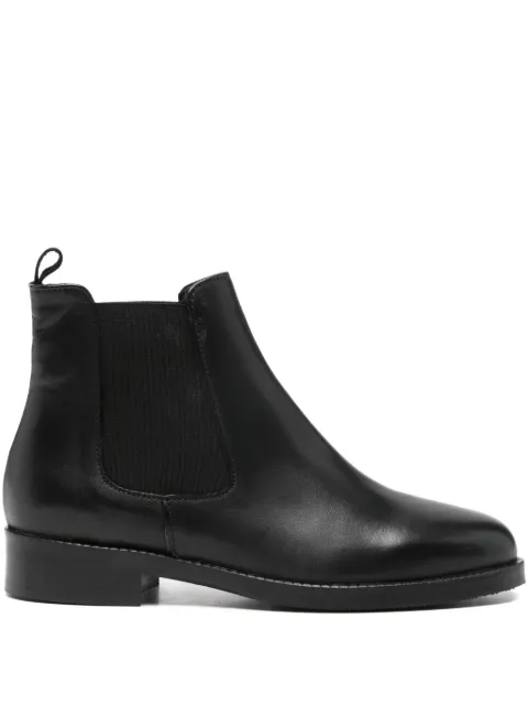paola parisi 30mm leather chelseaboots Black 2030