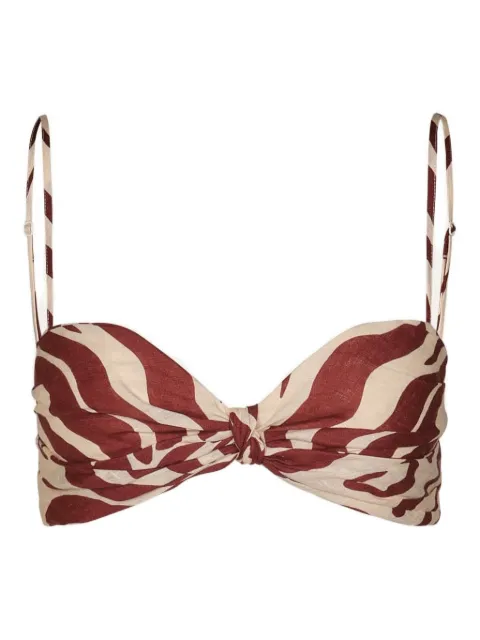 Johanna Ortiz Nudos Del Mar knot top Neutrals PT03401