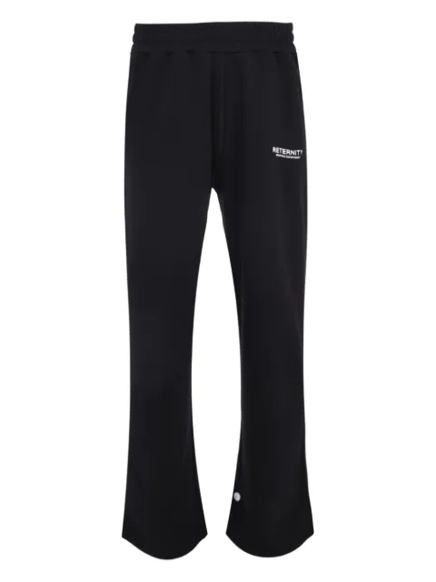 RETERNITY logo-detail track pants Black 1006236040