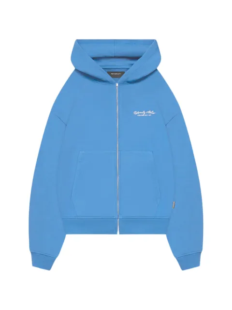 RETERNITY zip-up hoodie Blue 1008252070