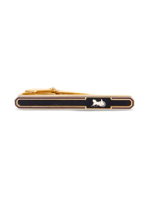 Celine Pre-Owned 1990s Caleche tie link Gold 15016241