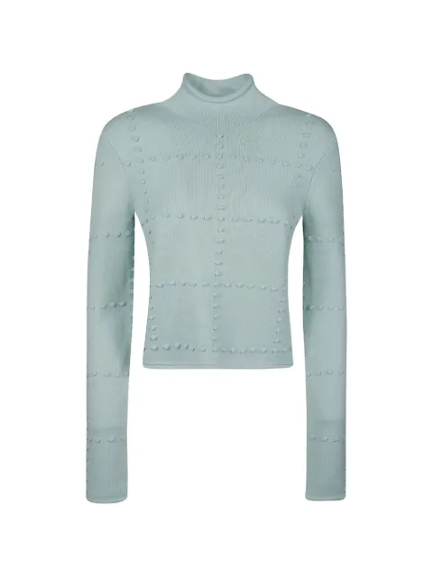 Guest In Residence textured sweater Blue W25811PMSEA