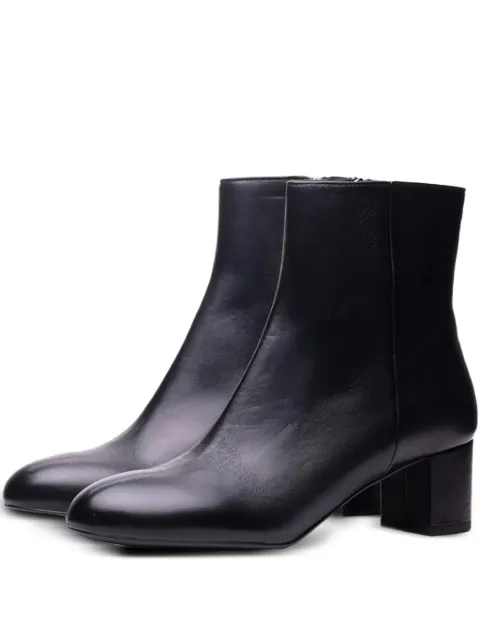 Poche Paris block-heel ankle boots Black FWBLAISE800250