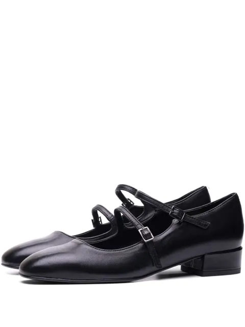 Poche Paris strap-buckle pumps Black FWROMMY800250