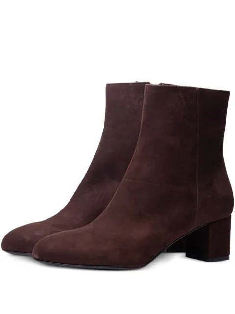 Poche Paris block-heel ankle boots Brown FWBLAISE800132