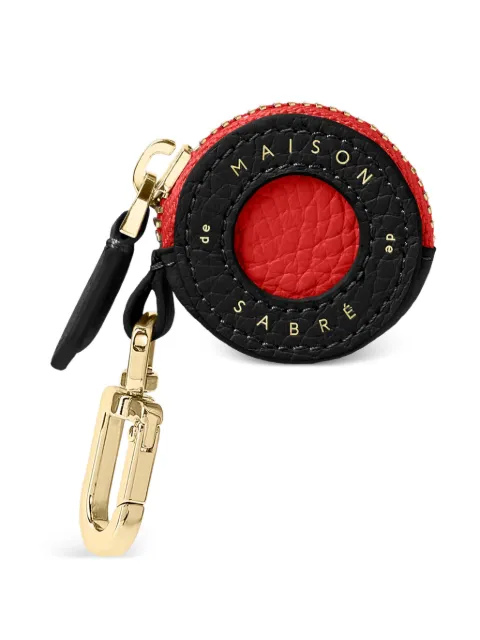 MAISON de SABRÉ leather AirTag charm Black TAAT