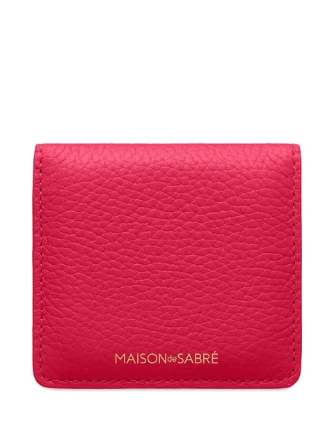 MAISON de SABRÉ leather compact mirror Pink CM