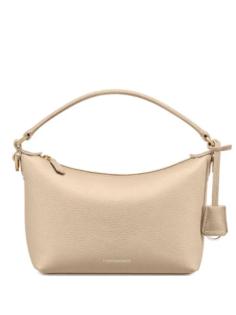 MAISON de SABRÉ small leather trapezoid bag Neutrals TRHO