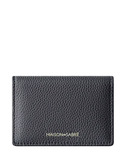 MAISON de SABRÉ leather card case Grey WACC