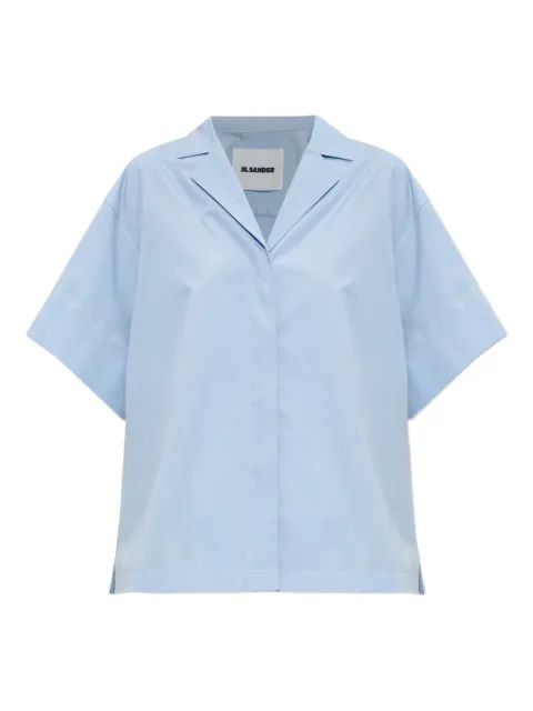 Jil Sander short-sleeve shirt Blue J04DL0105J45001