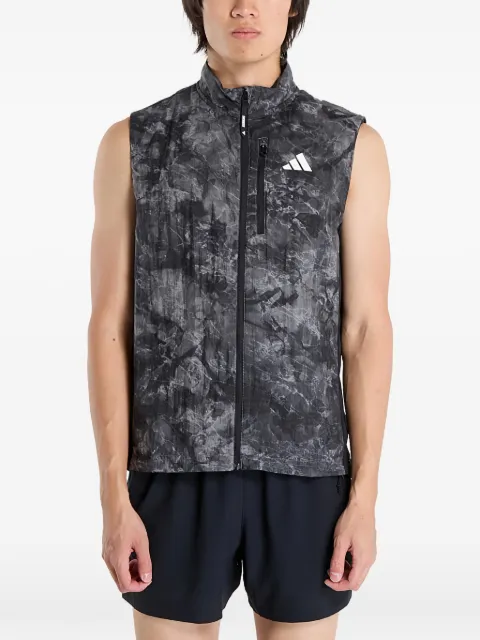 adidas spray dye-effect sleeveless vest Grey JN9684